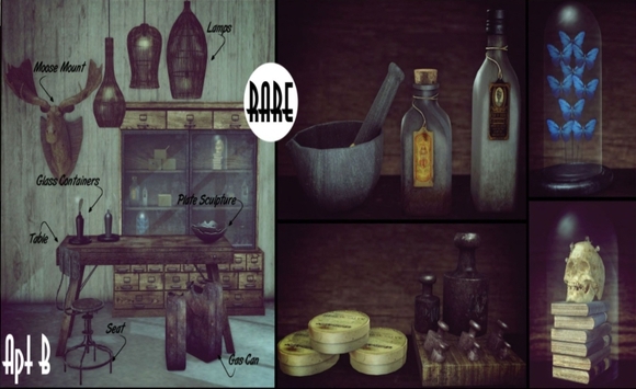 Apt B // Raw Materials Gacha - Glass Containers (linked)