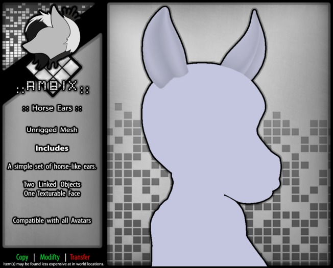 ::AMBIX:: Horse Ears [Short] ::