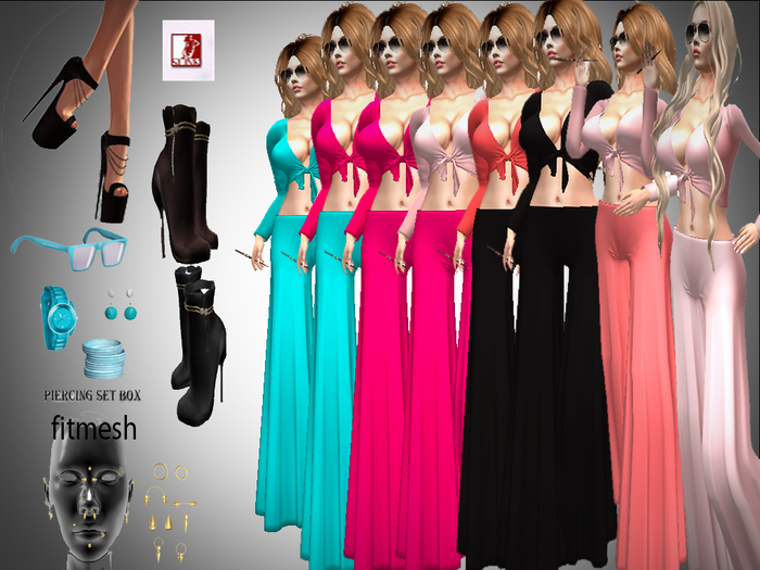 FIRU_FITMESH PANT AND TOP_slink
