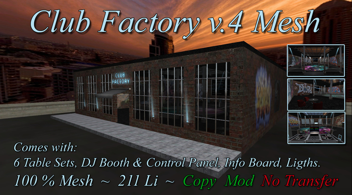 Club Factory v.4 Mesh rezzer