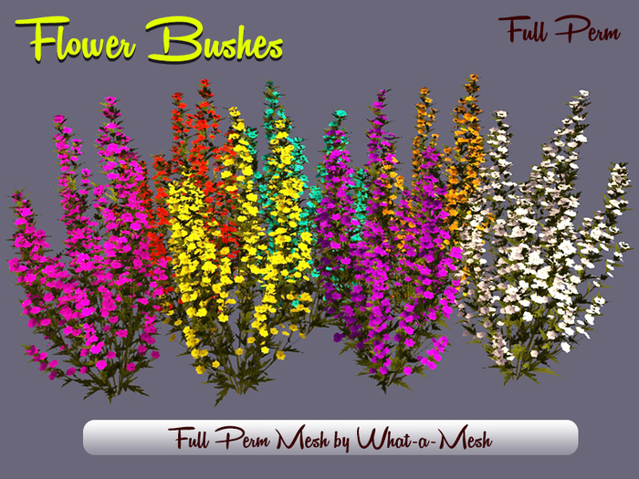 [WaM] Flower Bush 1 FULL PERM