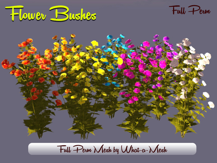 [WaM] Flower Bush 2 FULL PERM