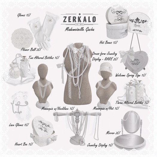 [ zerkalo ] Mademoiselle - Welcome Spring Sign