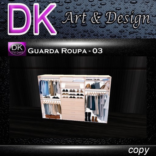 DK Guarda Roupa - 03 BOX