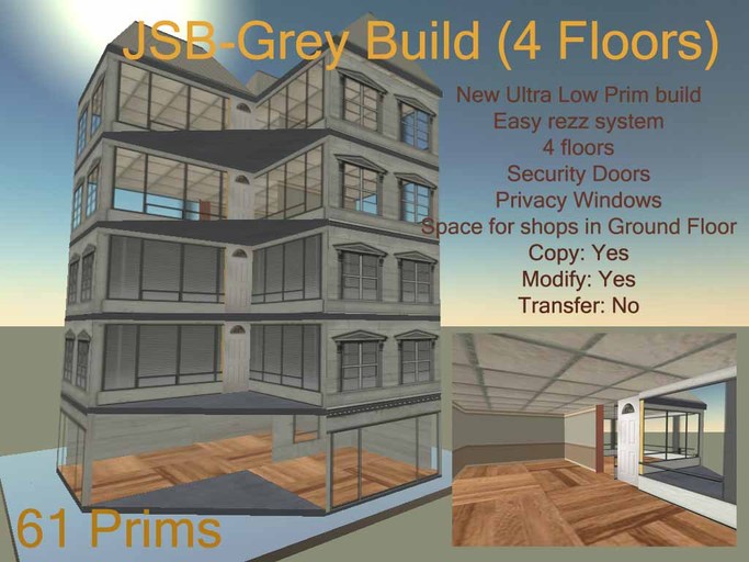 JSB Grey Build 4 Floors LOW PRIM