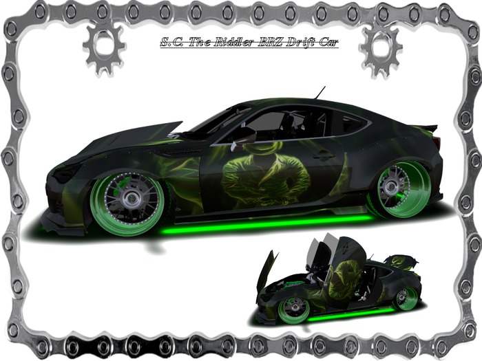S.C. The Riddler Brz Drift Car