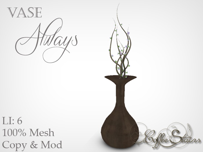 Coffee Stains - Vase 'Always'