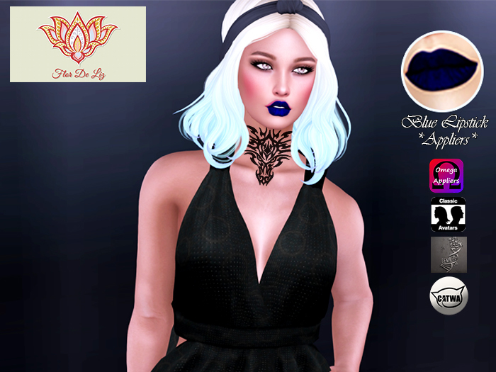 Blue Lipstick Appliers
