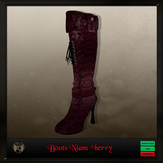 Boots *Niam (berry)