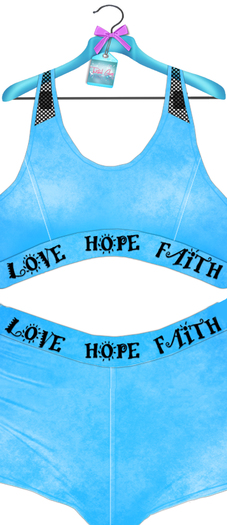 !Twisted Glam. - Jenna's Smooth Sporty Outfit *LIGHTBLUE*