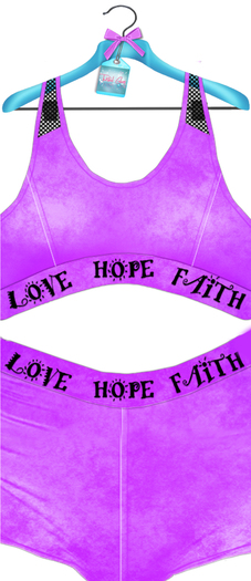 !Twisted Glam. - Jenna's Smooth Sporty Outfit *PURPLE*