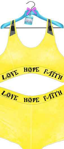 !Twisted Glam. - Jenna's Smooth Sporty Outfit *YELLOW*