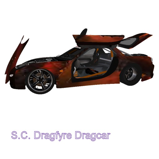 S.C. Dragonfyre RX7 Dragcar