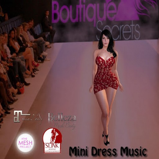 *BS* Music Mini Dress BOX