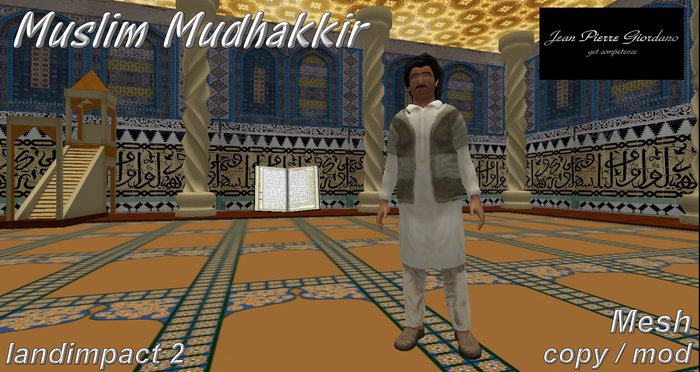 Muslim Man Mudhakkir mesh   