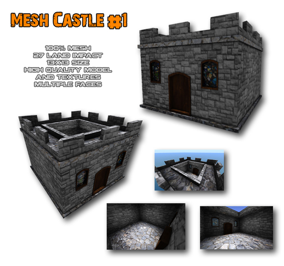 Mesh Castle #1 - FREE