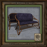 Tropics Patio Loveseat Honey At