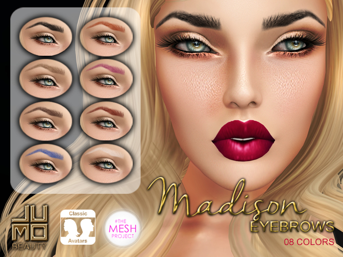 .:JUMO:. Madison Eyebrows - The Mesh Project