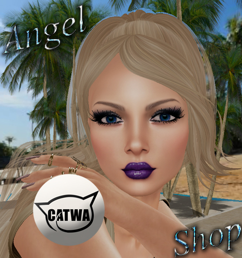 AngelShop CATWA Fiol Lipstick