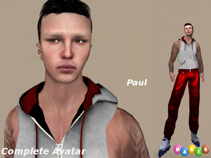 [Marie Avatars] Paul (Roller) Complete Avatar 2016