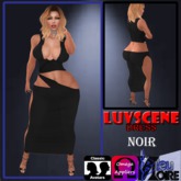 {BN} LuvScene Dress - Noir