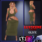 {BN} LuvScene Dress - Olive