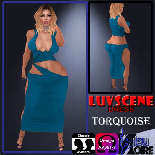 {BN} LuvScene Dress - Torquoise