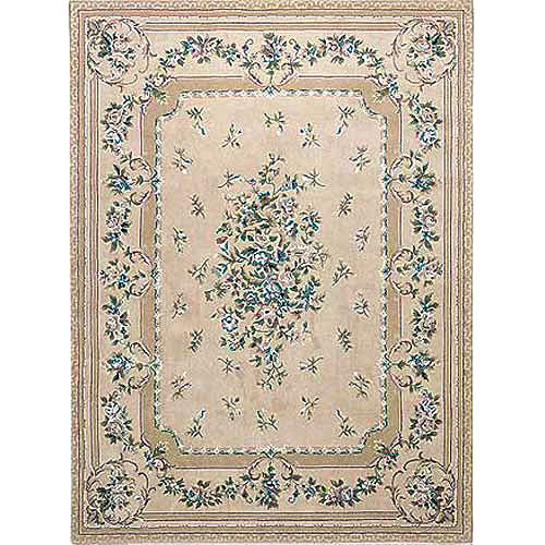 Shabby Chic Bordered Brown RUG - Modify