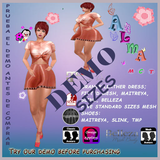 leather dress DEMO