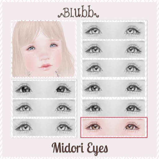 {Blubb} Midori Eyes -Light Brown-