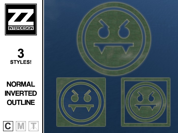 Smiley Terrain Map - Smiley 15
