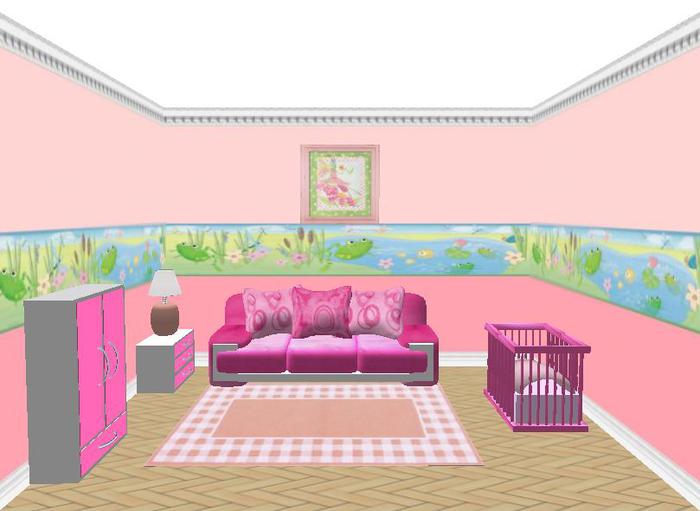 Pink Baby Room