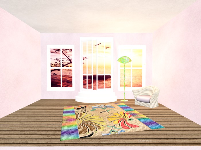 Photography Prop - Shabby Chic Ocean View