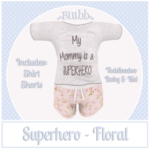 {Blubb} Superhero -Floral-