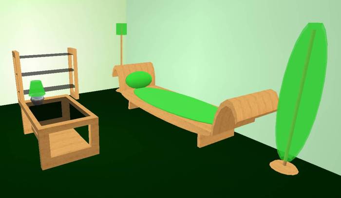 Texture Change Living Room Pack
