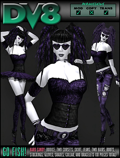 GO FISH! +DV8+ Hard Candy