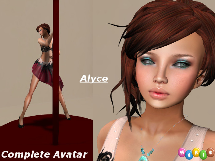 [Marie Avatars] Alyce (Pole Dance) Complete Avatar 2016