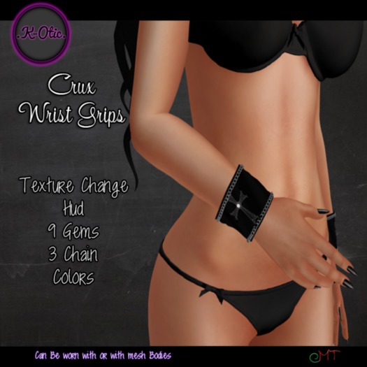 K-Otic Crux Wrist Grips Boxed