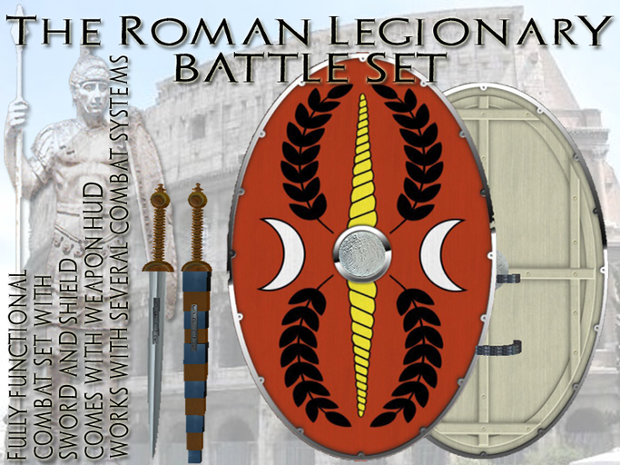 Roman Weapons SET (Spell Fire)