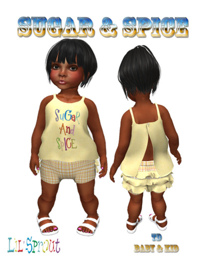 SUGAR & SPICE YELLOW