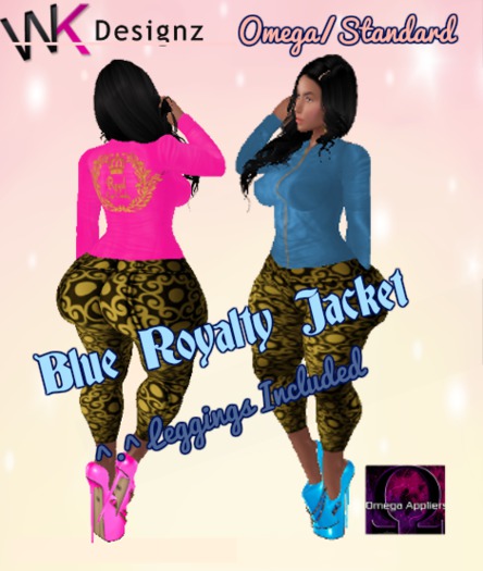 Wk Royalty Blue Jacket/Leggings omega/standard