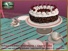 Bliensen + MaiTai - Schwarzwaelder Kirschtorte / Cherry Cake