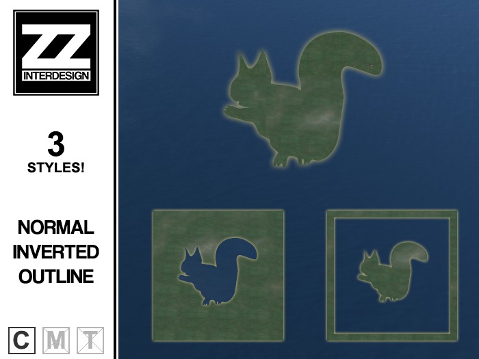 Animal Terrain Map - Squirrel
