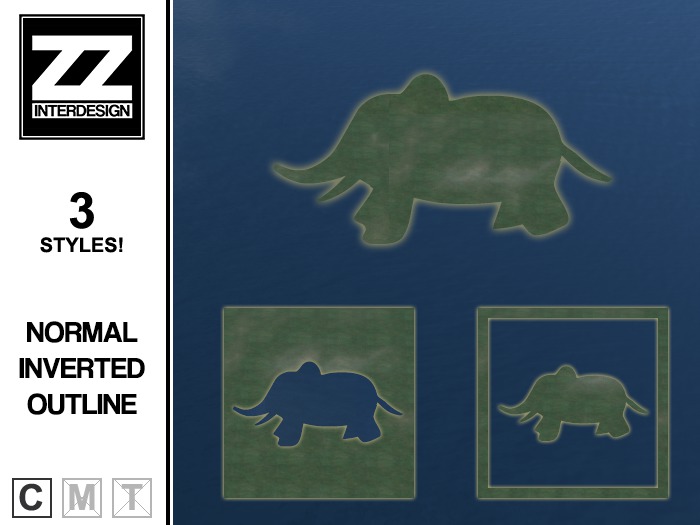 Animal Terrain Map - Elephant