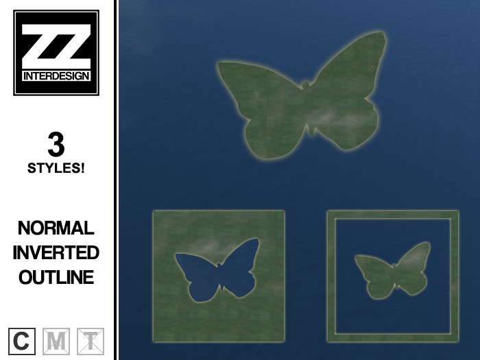Animal Terrain Map - Butterfly