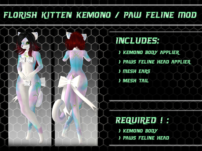 *CCAT* Florish kitten Mod BUBBLEGUM