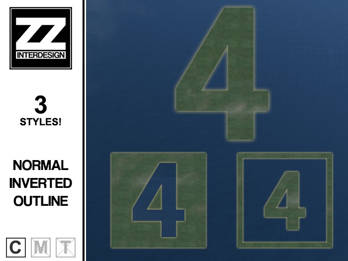 [ZZID] Alphabet Terrain Map - 4
