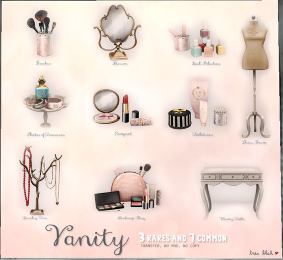-tb- Vanity -  Dress Form