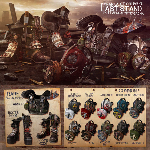 RO - Last Stand - Gas Mask - Ultra Burn