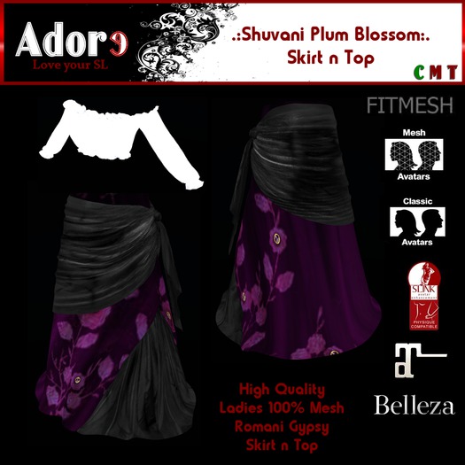 .:Adore:. Plum Blossom Shuvani Set